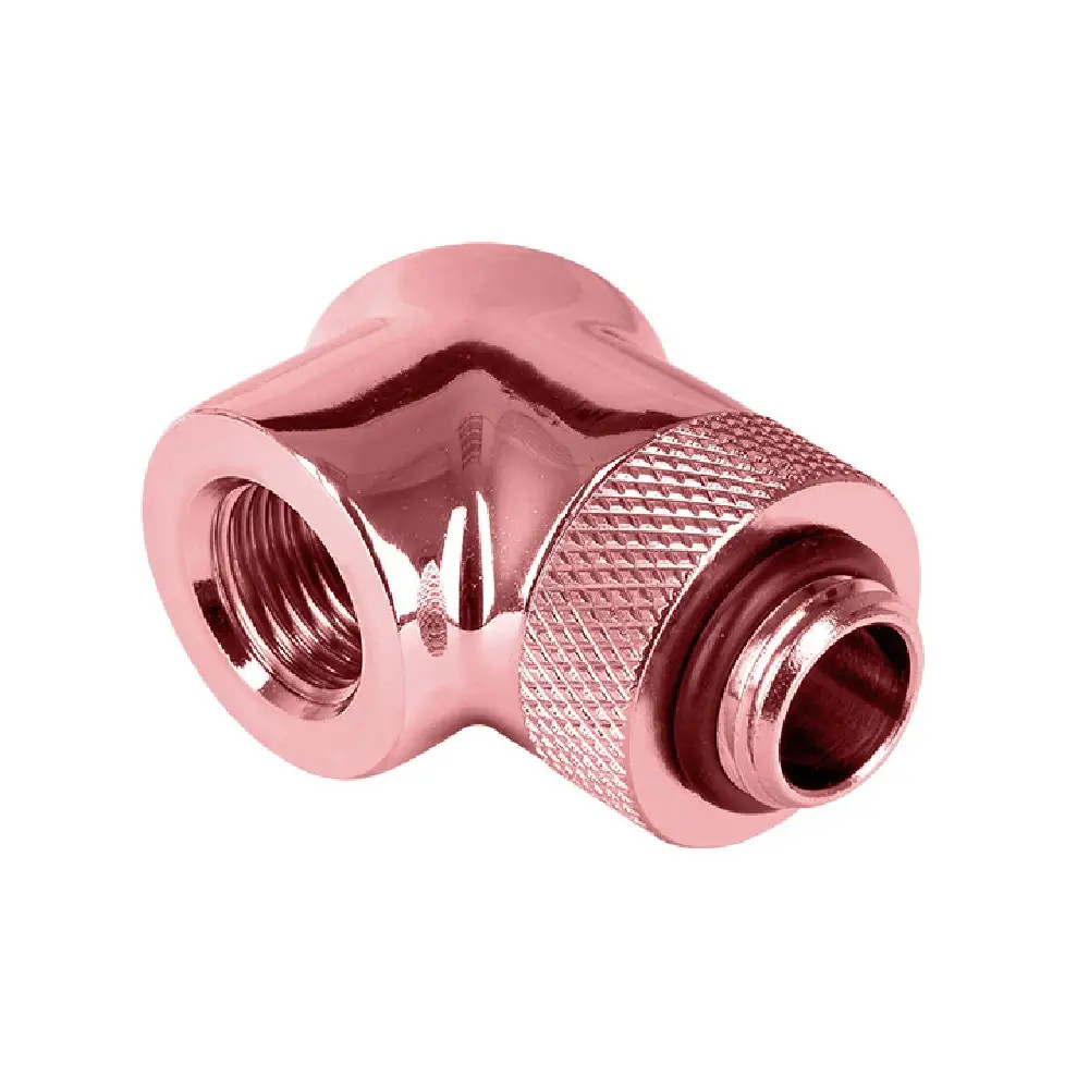 Thermaltake Pacific G1/4 90 Degree Adapter – Rose Gold