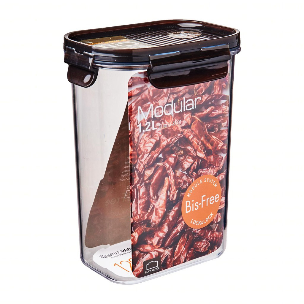 Rectangular Lock Containers Lock & Lock Modular Bisfree Rectangular Container (Door Pocket) 1.2L ...