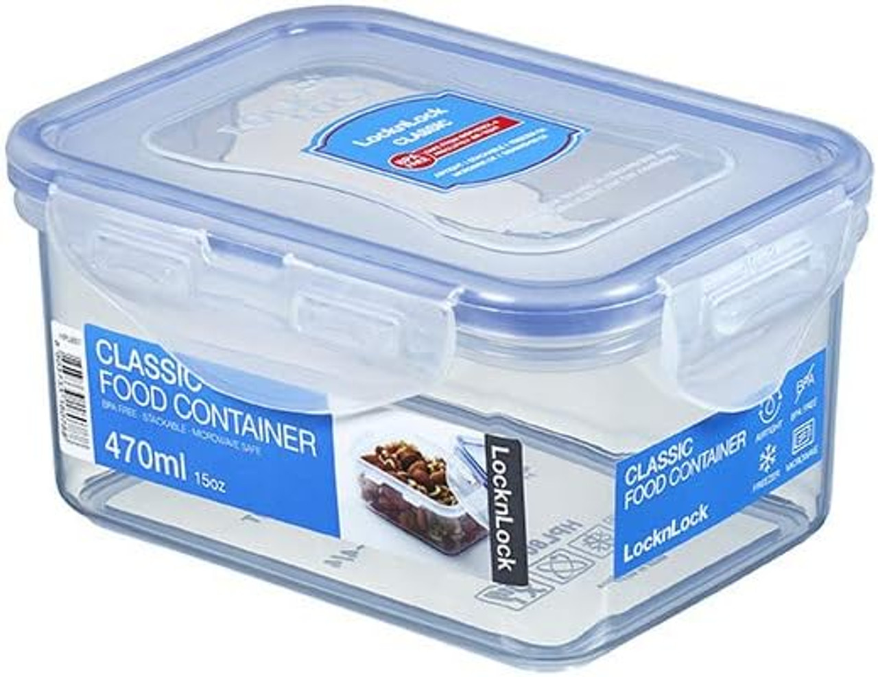 Online-Shop - Buy Rectangular Container container with  handle 10,0l (HPL886)