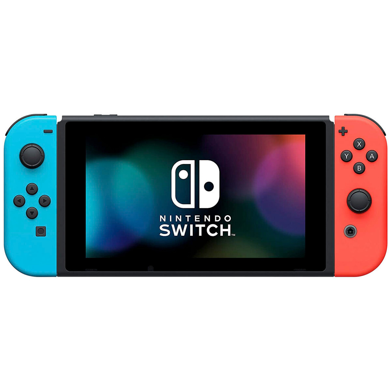 Nintendo Switch - OLED model with Neon Red and Neon Blue Joy-Con