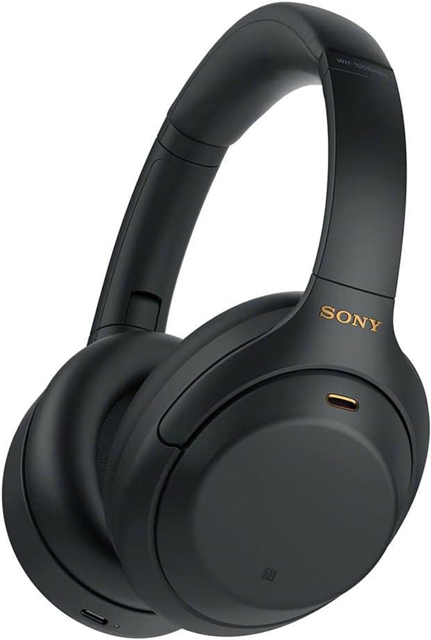 Sony Wireless Noise-Canceling Over-Ear Headphones, Black | WH