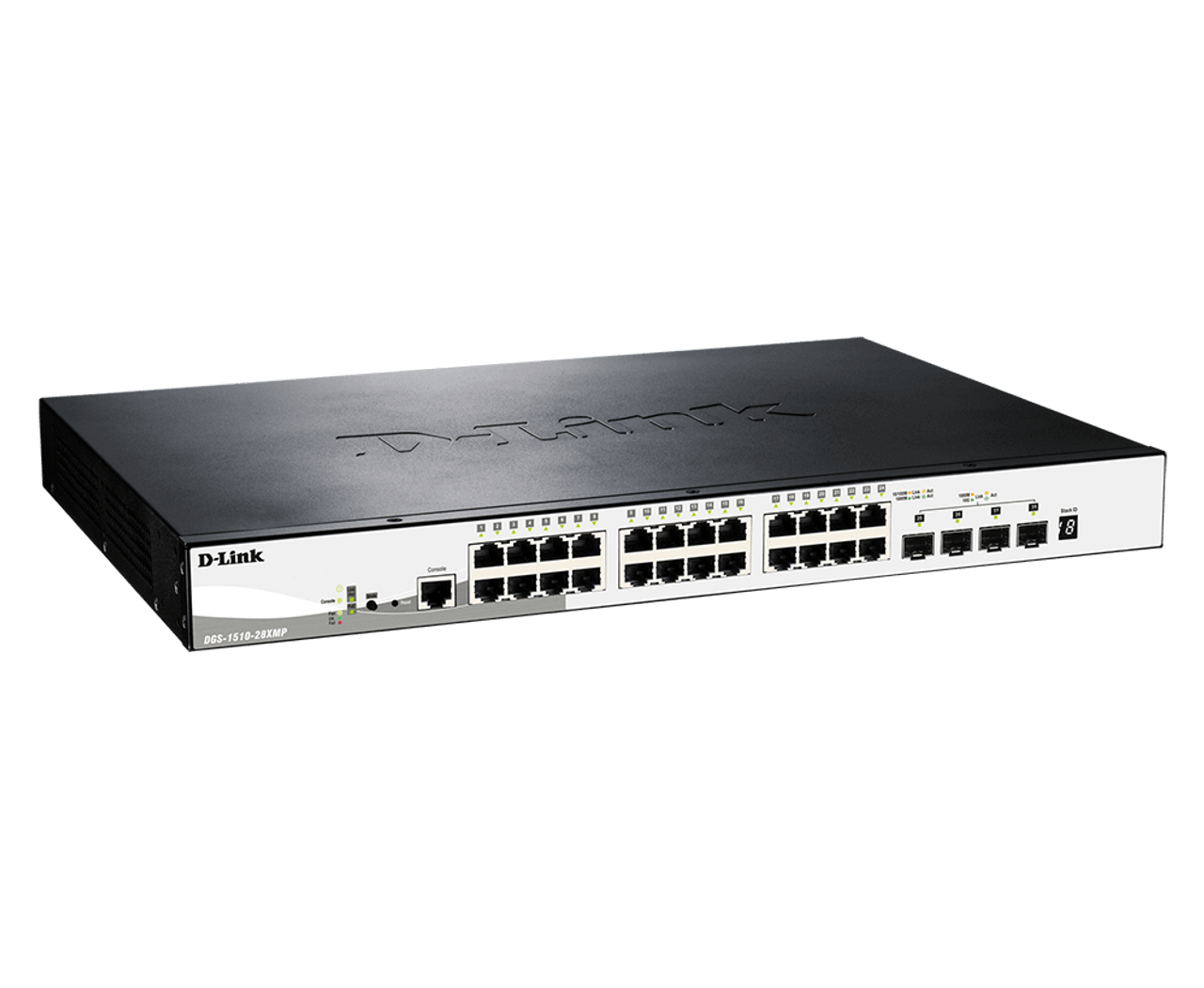 D-Link 24 Port Gigabit Stackable Smart Managed Switch w/ 4 10GbE