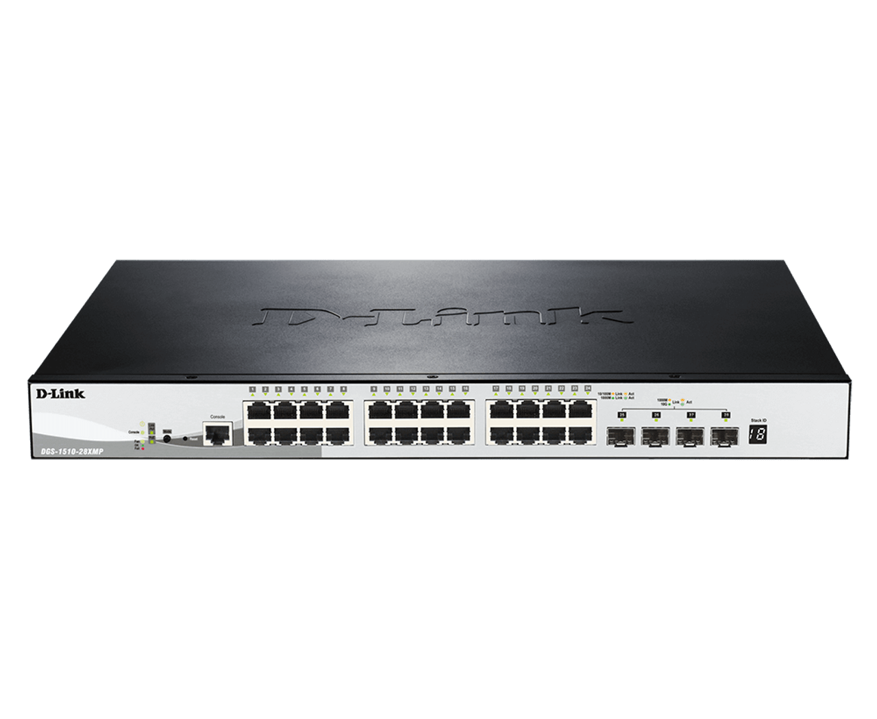 24-Port Managed Gigabit PoE+ Switch with 4 10G SFP+ Uplinks 410W TAA  Compliant, Linksys