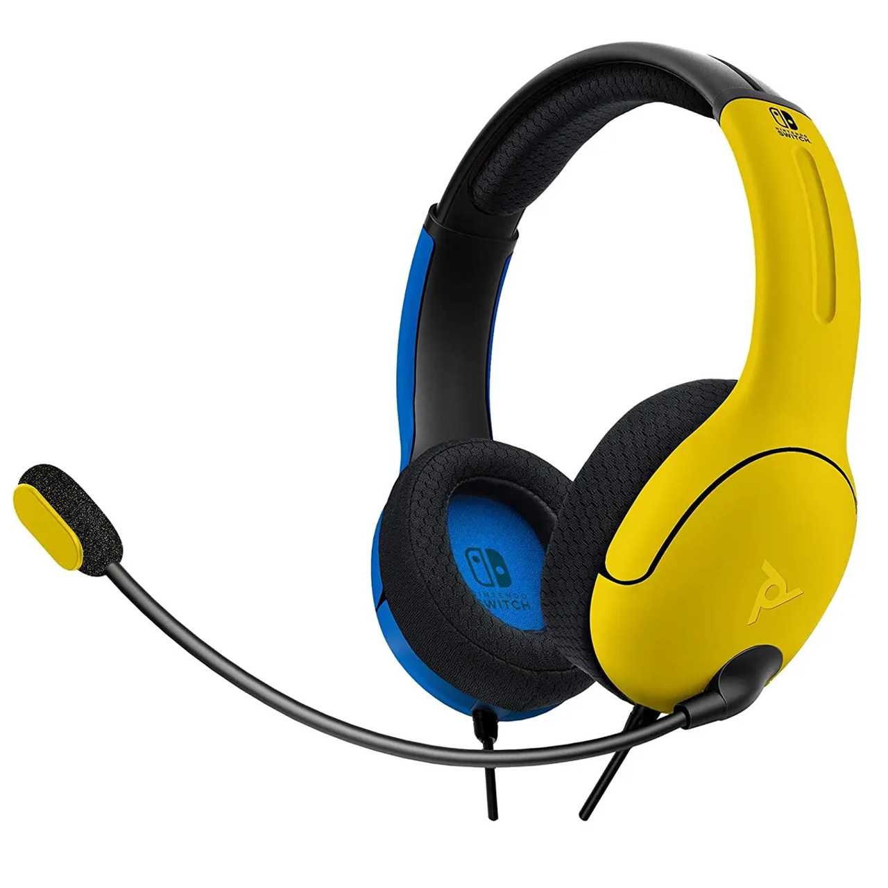 PDP Gaming LVL40 Stereo Headset with Mic, Yellow/Blue, 500-162-YLBL-NA, AYOUB COMPUTERS