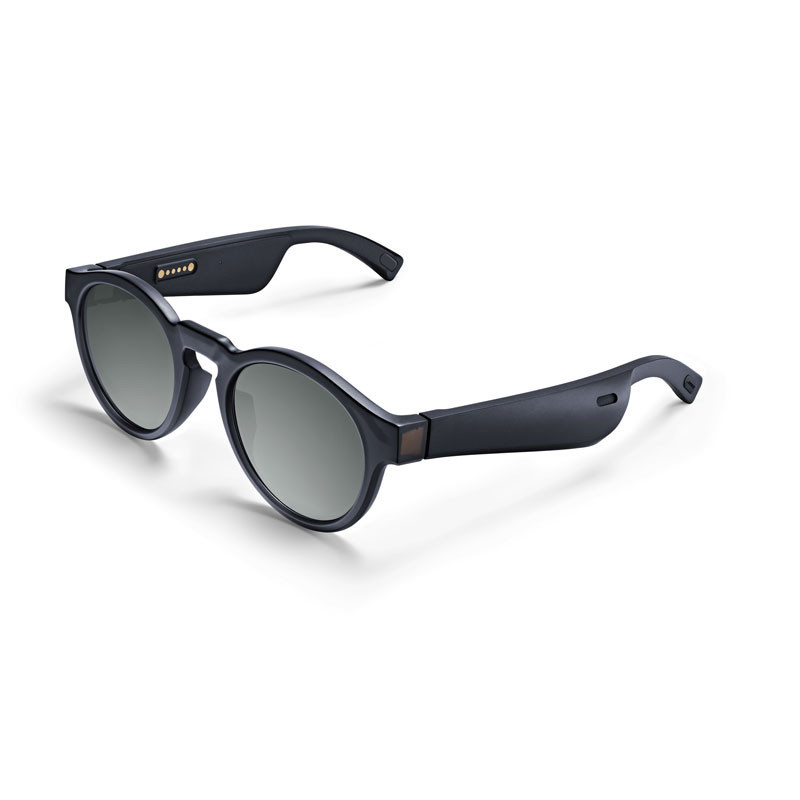 Bose Frames Rondo Audio Sunglasses, Black + Blue Gradient Lenses 