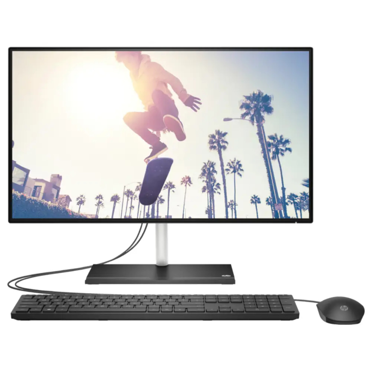 HP All-in-One PC, 23.8, Windows 11 Home, Intel® Core™ i7, 16GB RAM, 512GB  SSD, 1TB HDD, FHD