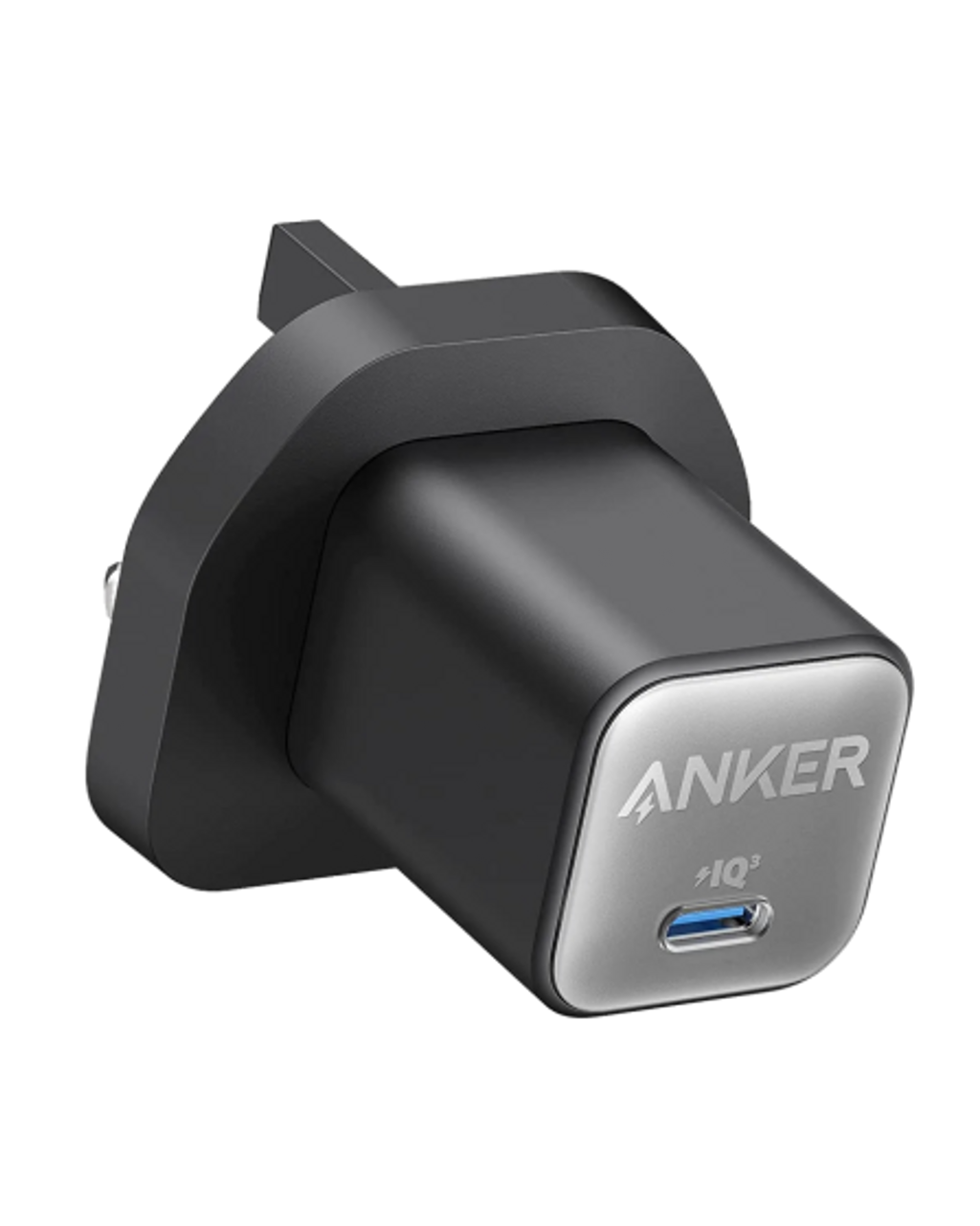 Chargeur pour téléphone mobile Anker 713 (Nano II) - Adaptateur secteur -  45 Watt - 3 A - IQ 3.0 (24 pin USB-C) - noir