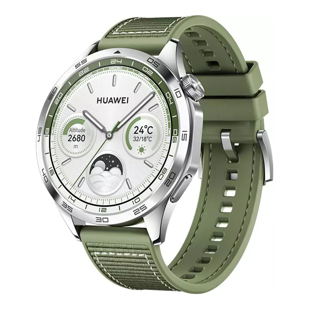 Huawei Watch GT4 46mm Smart Watch PNX-B19 - Woven Green | PNX-B19