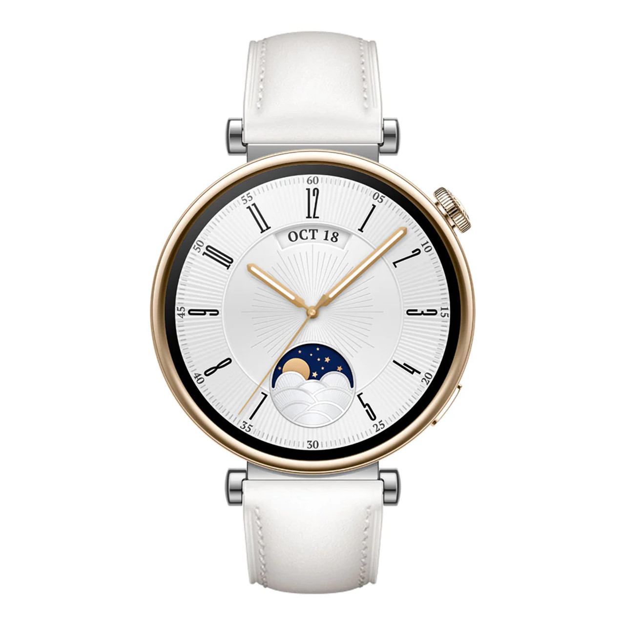 Huawei Watch GT4 41mm Smart Watch Ara-B19 , Leather White|ARA-B19 ...