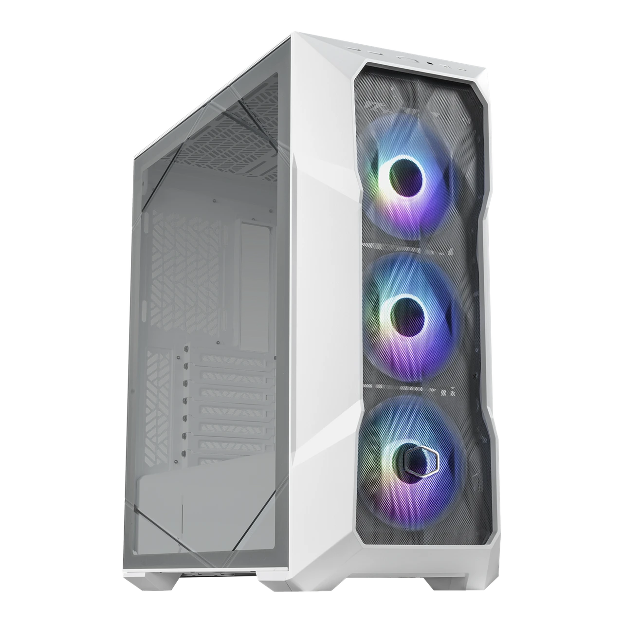 Cooler Master Masterbox TD500 Mesh V2 Tower PC Case, White | TD500V2-WGNN-S00