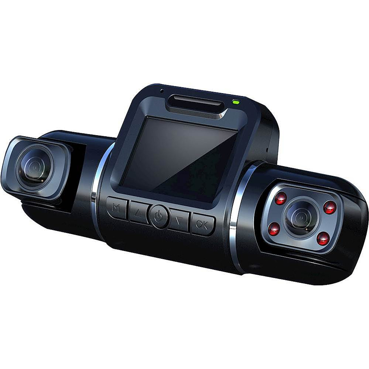 Rexing V2 Pro 1080p 3-Channel AI Car Dash Cam with Wi-Fi Built-in