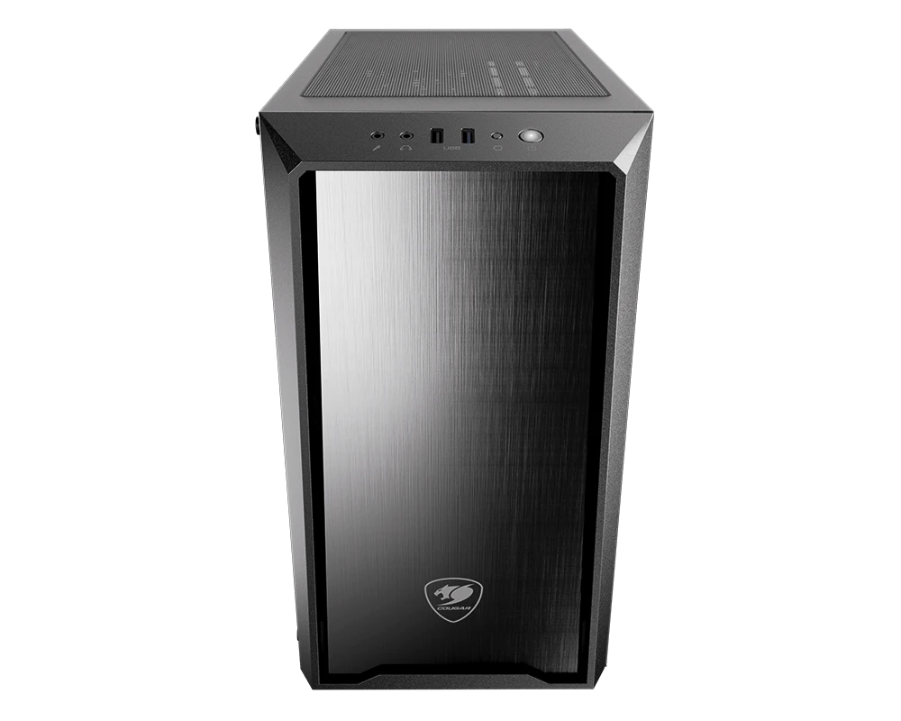 Cougar Elegant And Compact Mini Tower Case With Tempered Glass Side Window  | MG130-G