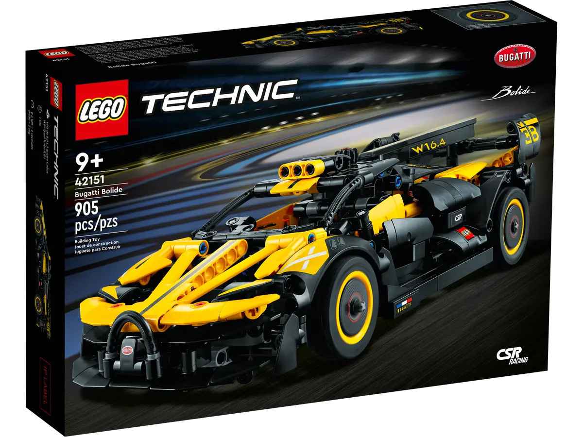 LEGO Technic Bugatti Bolide Buildable Model Race Car Set | 42151 ...