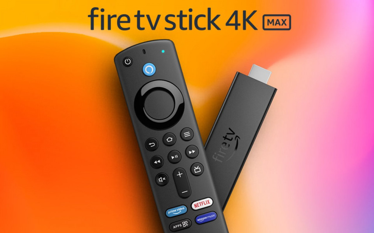 FireTV Stick 4K Max Firestick Wi-Fi 6 Alexa TV Controls