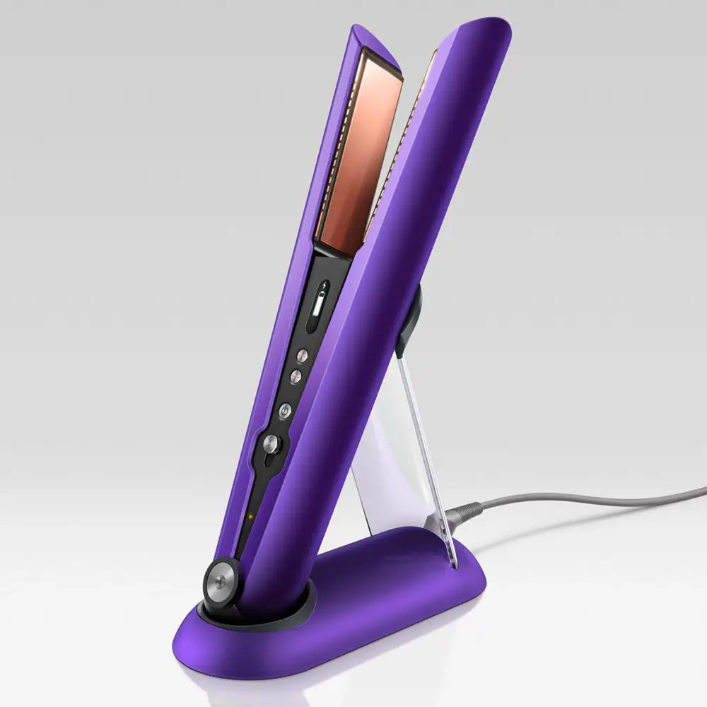 Purple Dyson Straightener Corrale Hair Dryer Dyson Hair