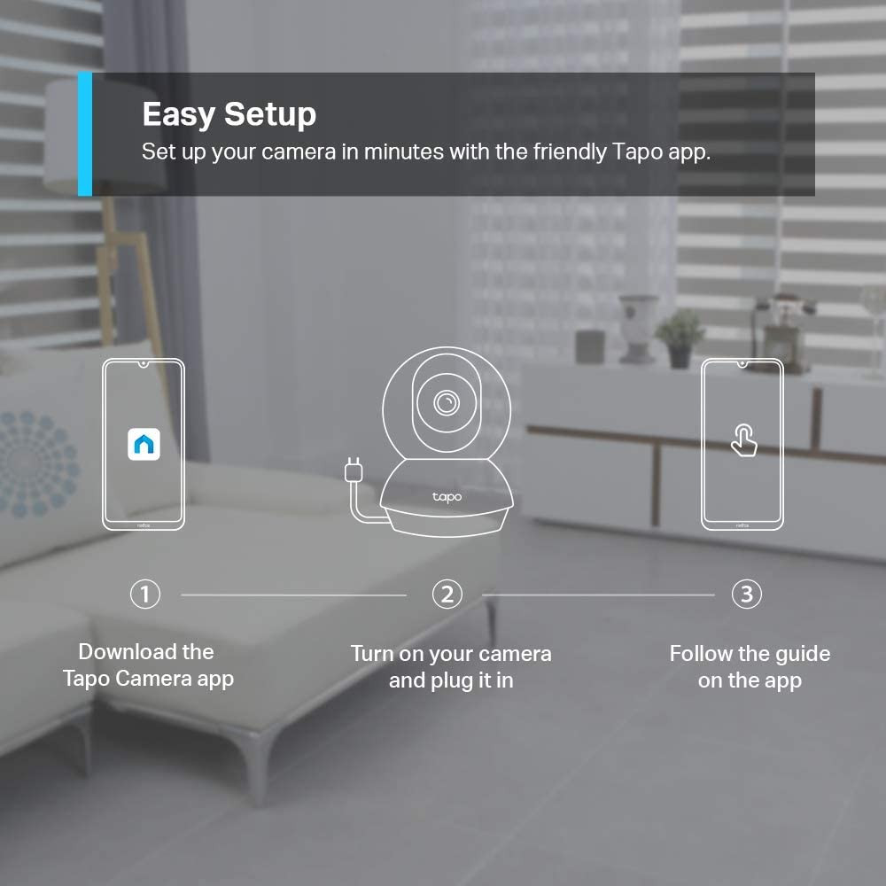 Caméra WiFi Intérieure Tapo C210 2K 3MP + Détection | at Amazon Caméra WiFi Intérieure Tapo C210 2K 3MP + Détection | at Amazon