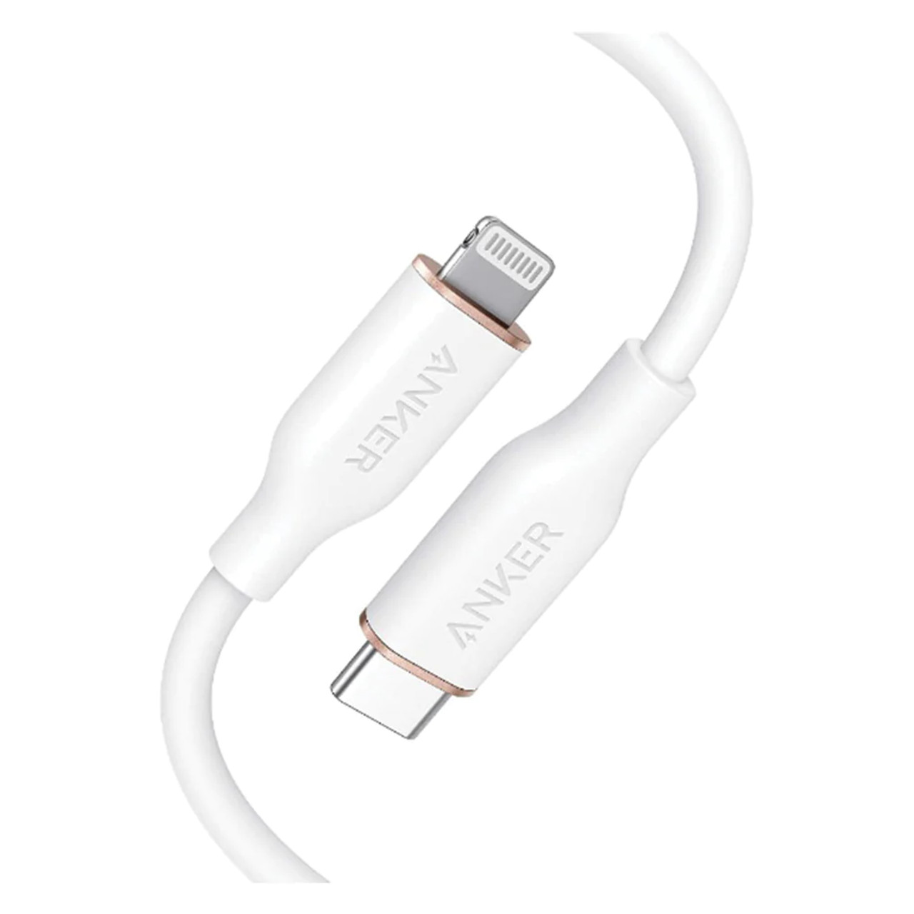 Anker PowerLine III Flow USB-C & USB-C ケーブル Anker絡まないケーブル 100W 結束バンド付き USB