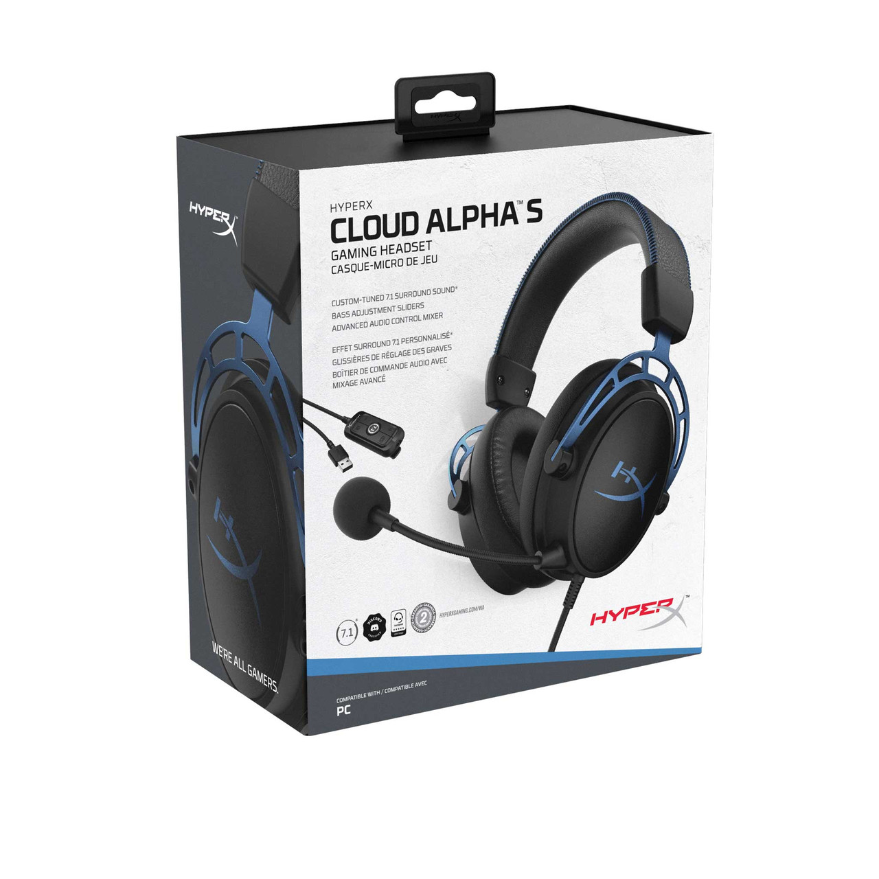 HyperX Cloud Alpha S - Gaming Headset - Black | 4P5L3AA | AYOUB