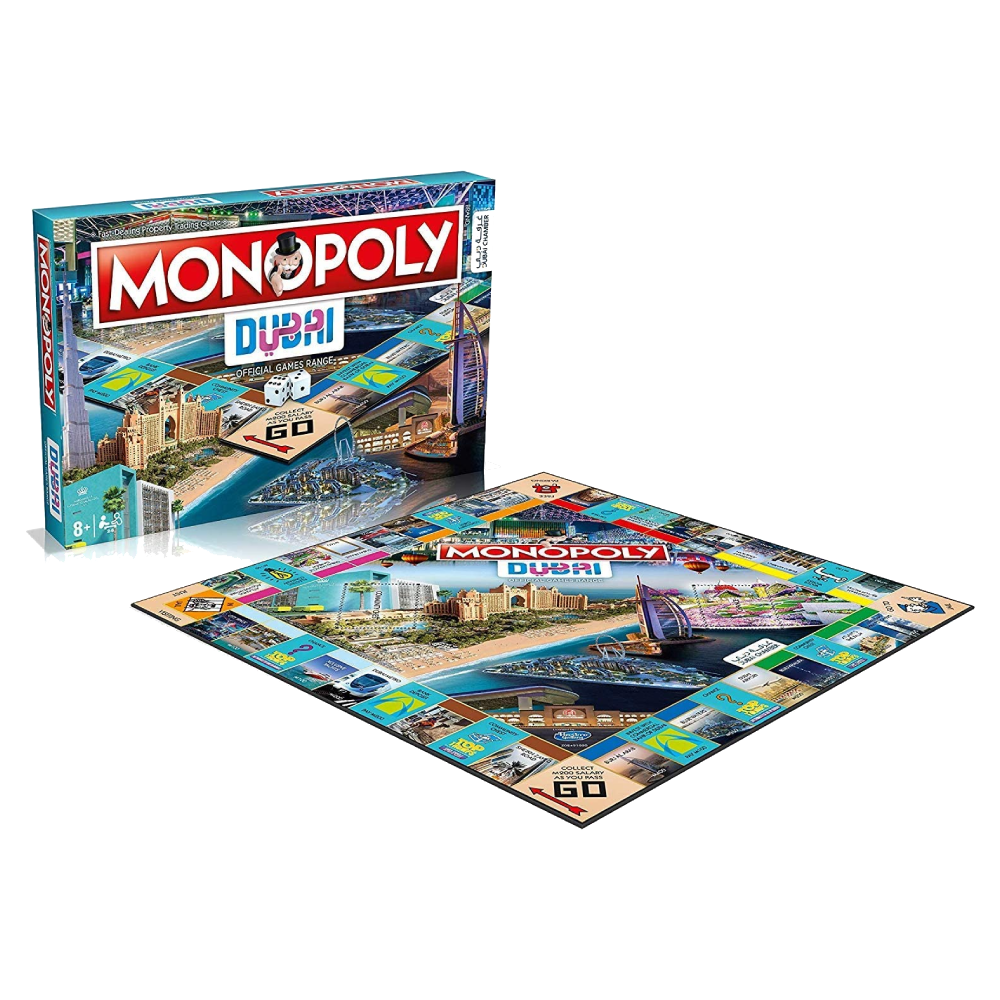 Monopoly Dubai Official Edition 1 Dubai Board Game WM00037EN11
