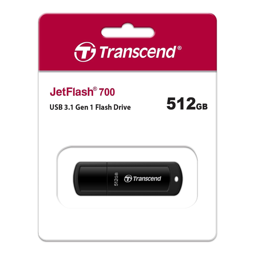 Transcend 創見JetFlash790 512GB USB3.1隨身碟-經典黑(TS512GJF790K