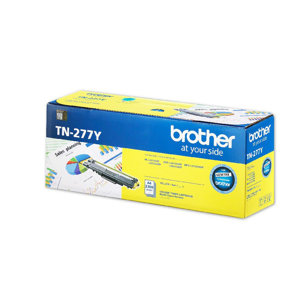 CARTOUCHE LASER BROTHER TN243 HL-L3210CW/MFC-L3730CDN YELLOW (Toner) - Midad