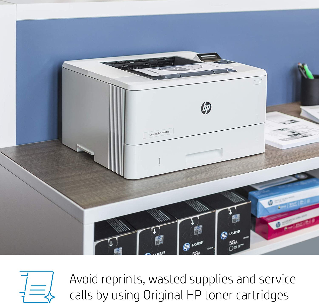 HP IMPRIMANTE LASER NOIR ET BLANC LASERJET PRO M404DN / RéSEAU W1A53A au  meilleur prix en Tunisie sur