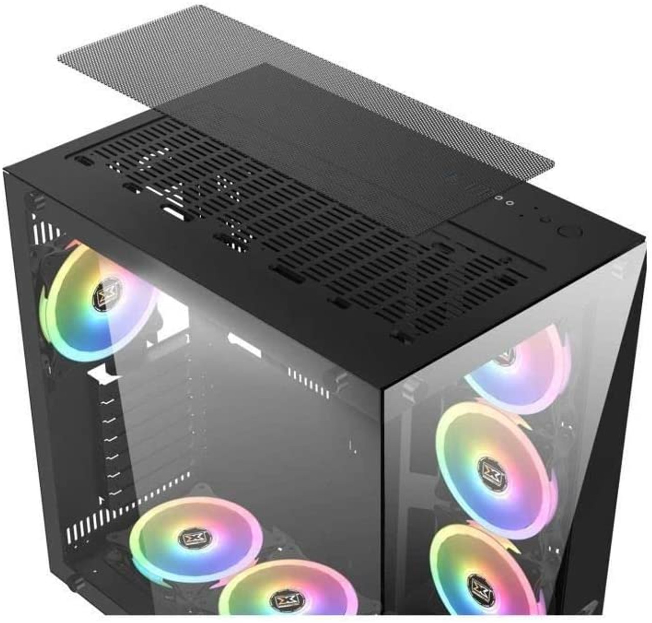 XIGMATEK Aquarius Plus is a Broad Mid-tower Case with Glasshouse
