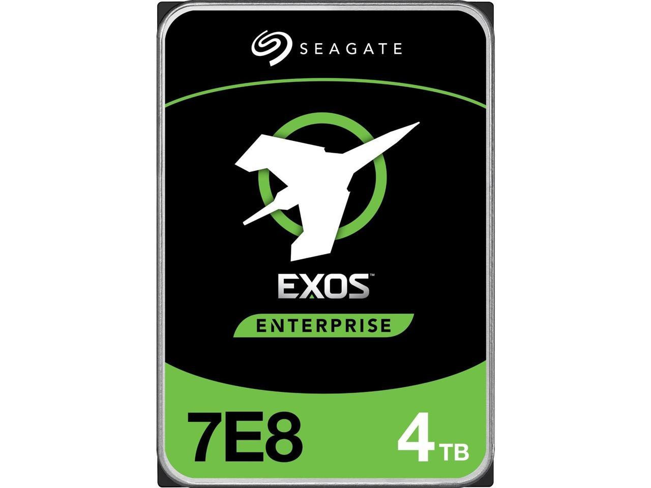 Seagate Exos 7E8 Enterprise 4TB 7200RPM 256MB 512N SATA 6Gb/s 3.5