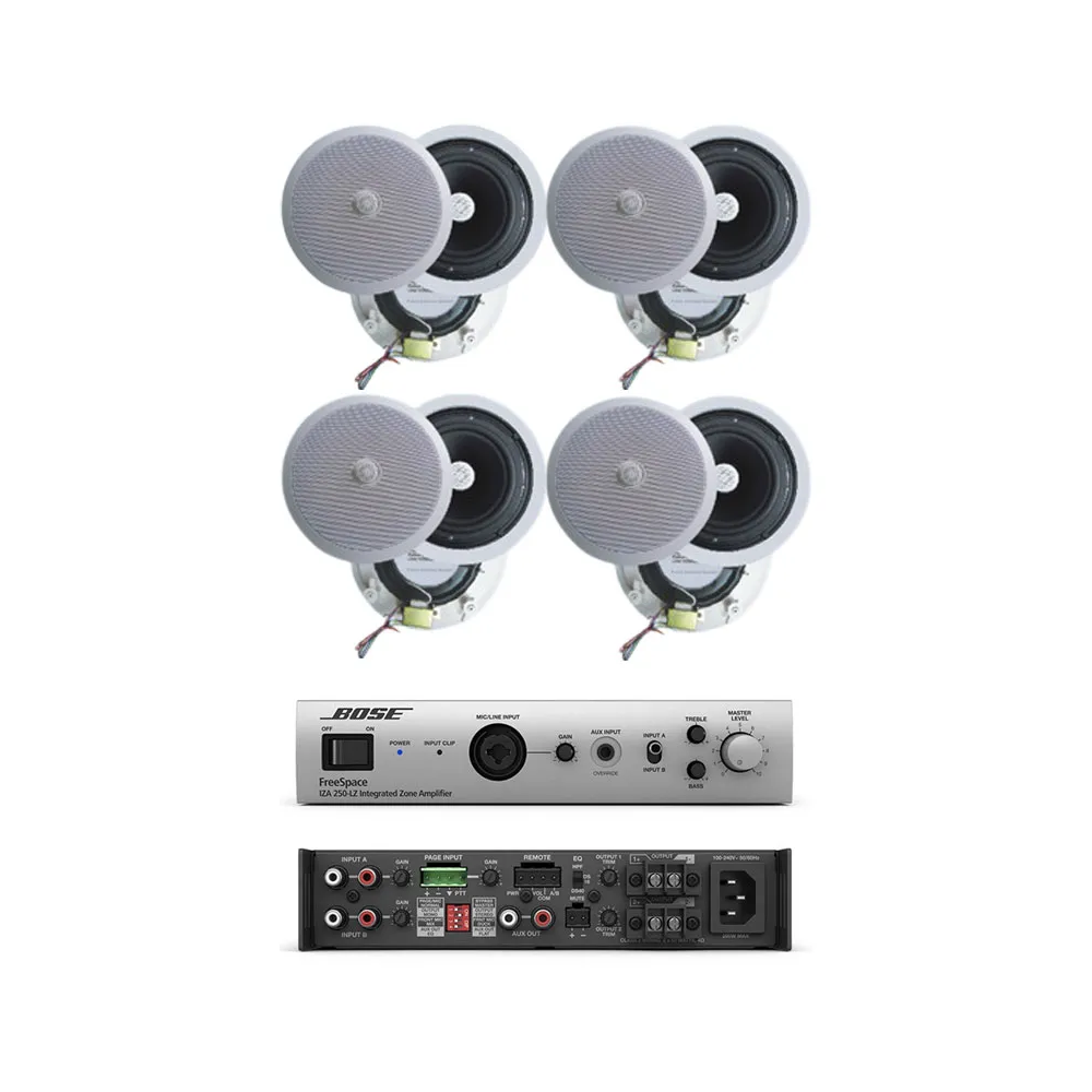 Bose FreeSpace IZA 250-LZ Integrated Zone Amplifier with 4 Wall Bose FreeSpace IZA 250-LZ Integrated Zone Amplifier with 4 Wall
