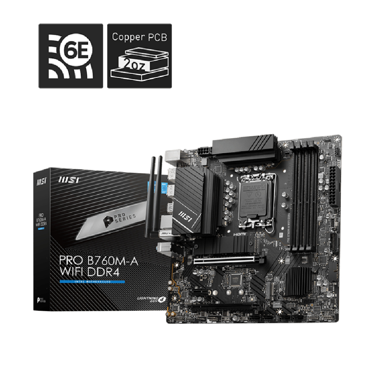 MSI B760M GAMING PLUS WiFi – DDR5, LGA 1700, WiFi 6E | Ayoub