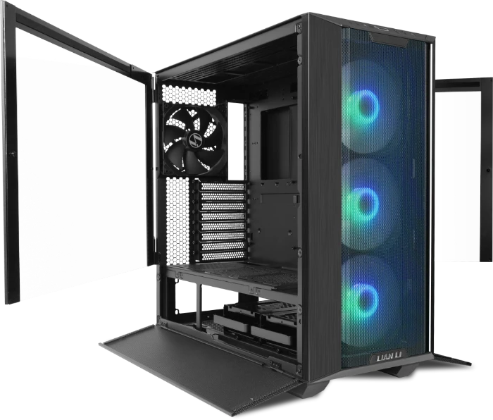 Lian Li LANCOOL III RGB Mid-Tower Case – Black | G99.LAN3RX.00