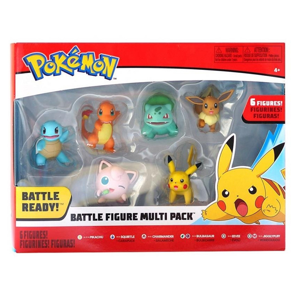 Pokémon Battle Figure Multipack (6-Pack) PKW2469 AYOUB
