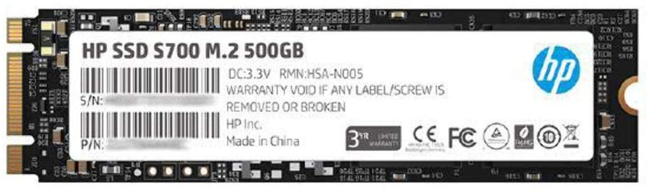 HP SSD 700 M.2 SATA 6Gb/s - 250Go - 2LU79AA#ABB moins cher