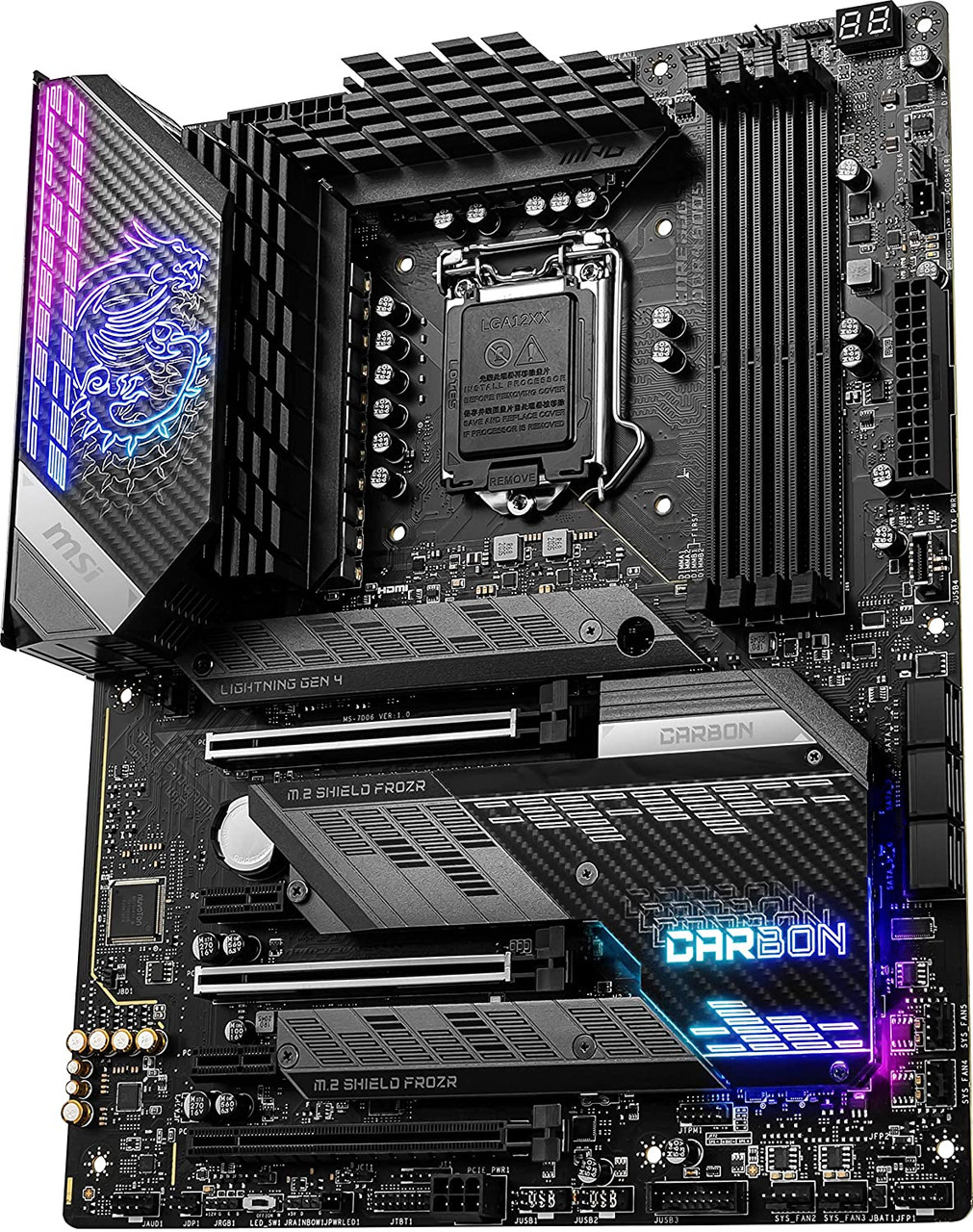 MSI MPG Z590 GAMING CARBON WIFI マザーボード MPG Z590 GAMING CARBON WIFI
