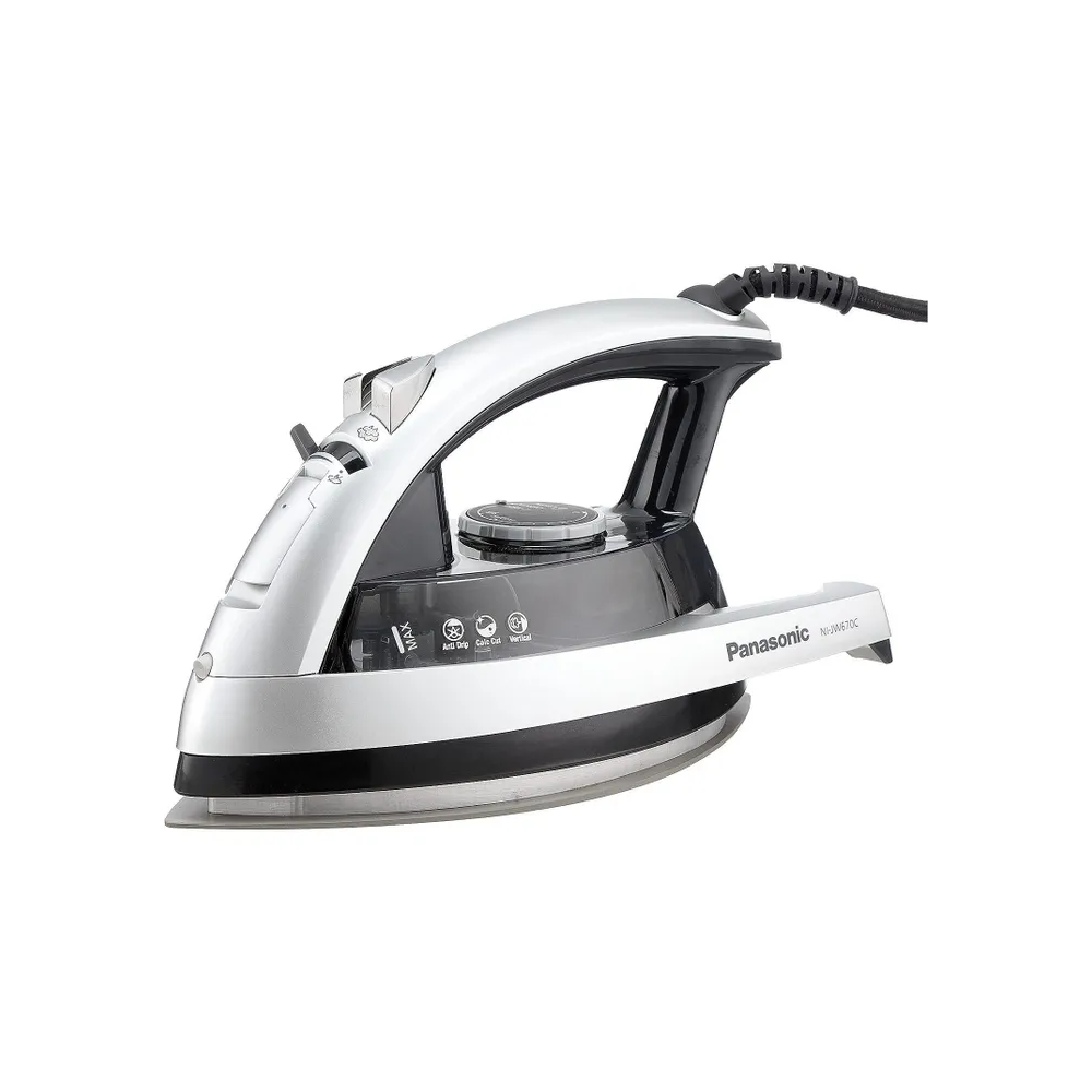 Panasonic Anti-drip System Steam Iron - Silver | NI-JW670C | AYOUB ...