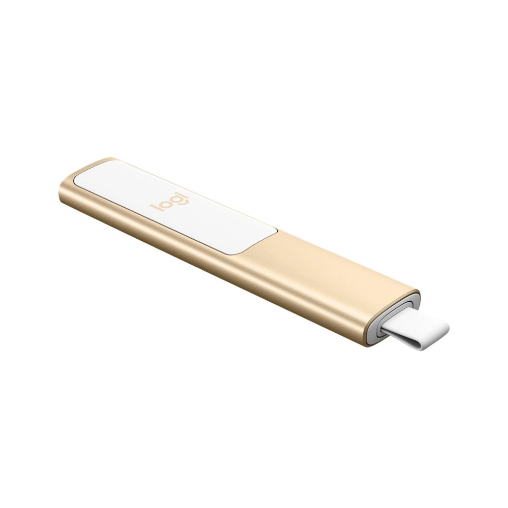 Logitech Spotlight Advanced Wireless Presentation Remote - Gold | 910-004862