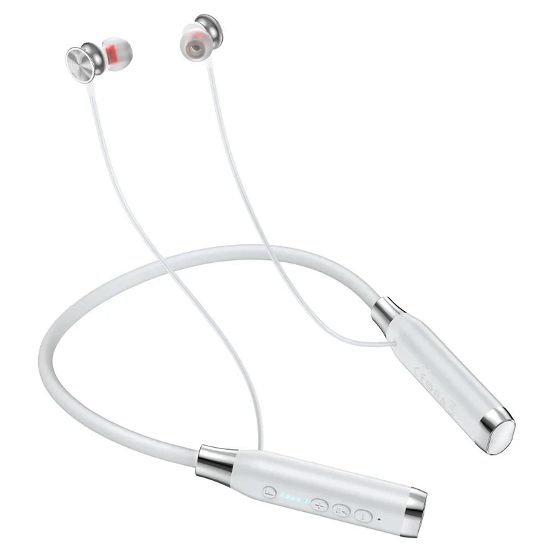 Hoco ES62 Neck-Mounted Bluetooth Earphones - Light Grey