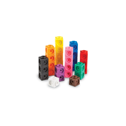 Math Multi Link Cubes Math Linking Cubes Educational Blocks | 423-1 | AYOUB COMPUTERS | LEBANON