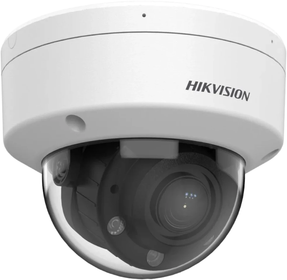Hikvision 6MP Varifocal Dual-Light Dome Network Camera 2.8-12mm - White | DS-2CD1763G2-LIZU