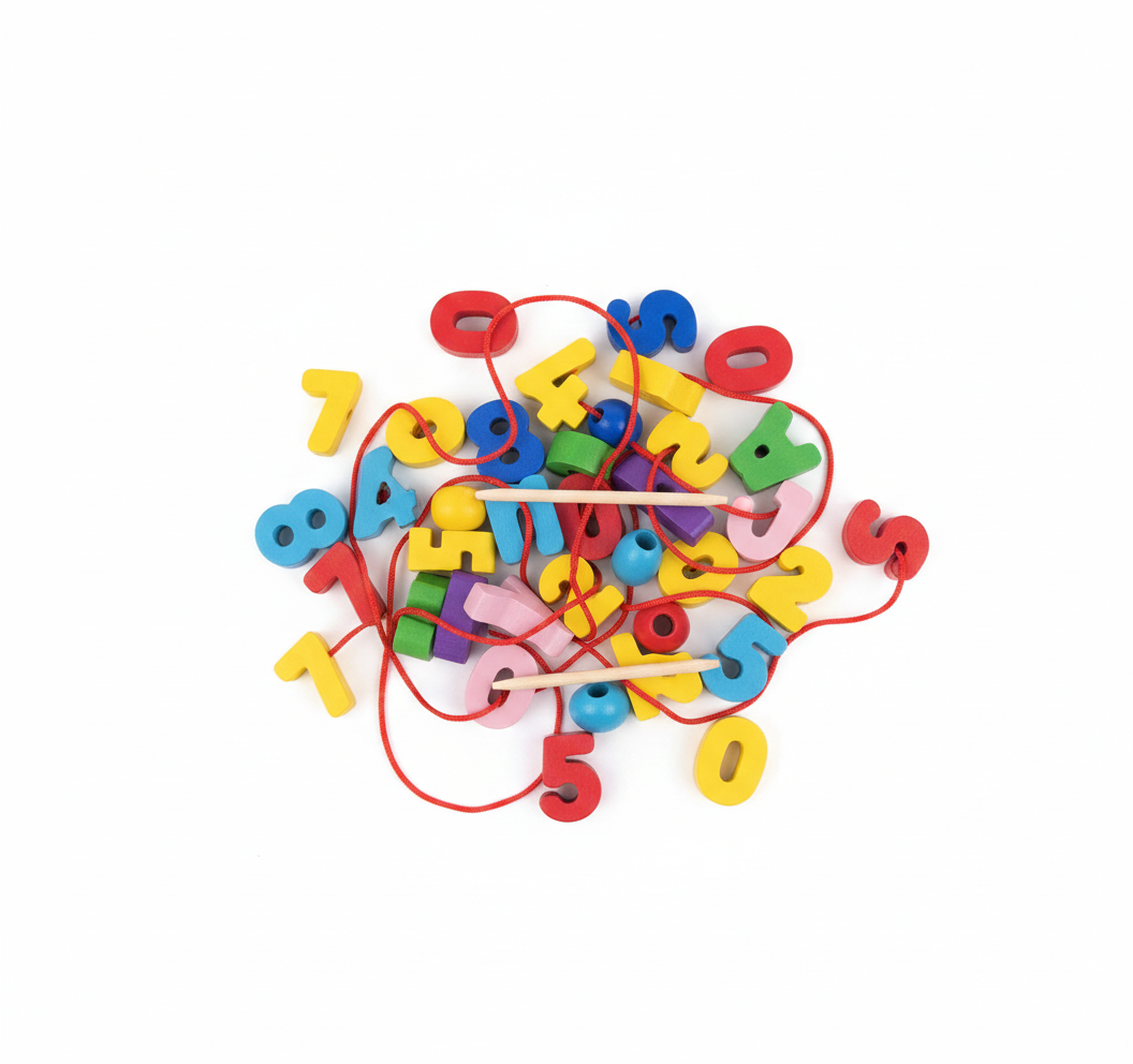 Number Threading Kids Threading Numbers Educational Toy | 88-7N | AYOUB COMPUTERS | LEBANON