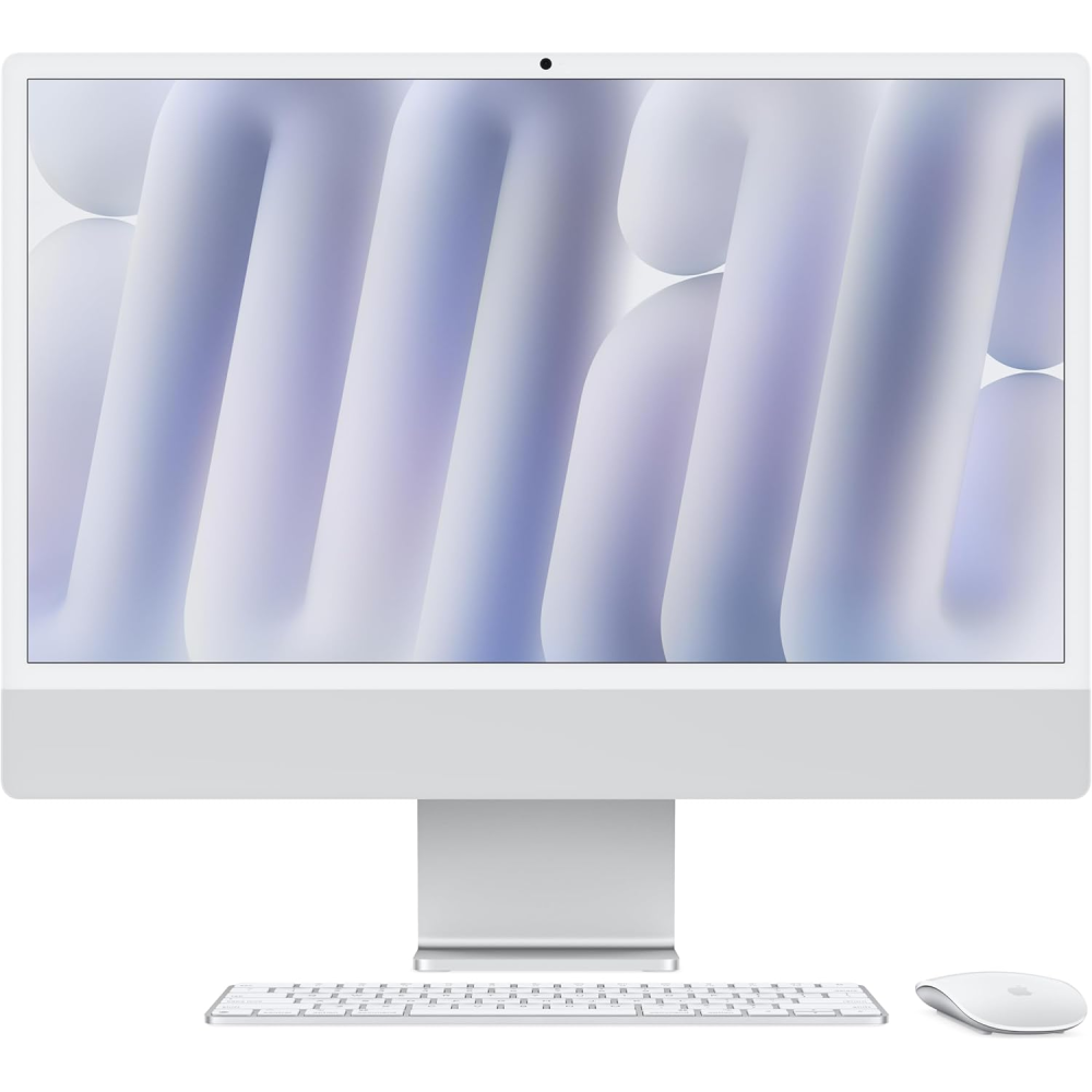 Apple iMac 24-inch M4 10-Core CPU 10-Core GPU 16GB RAM 512GB SSD Silver