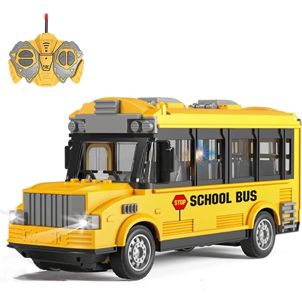 Bus Rcl Light RC School Bus with LED Night Lighting Effect | HT240 | AYOUB COMPUTERS ...
