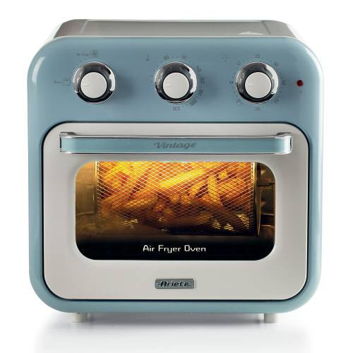 Ariete 4632 air fryer and oven, vintage, 1400 W, 2-in-1, capacity 16 l, including accessories, timer 60 minutes, double glass, beige Ariete 4632 air fryer and oven, vintage, 1400 W, 2-in-1, capacity 16 l, including accessories, timer 60 minutes, double glass, beige