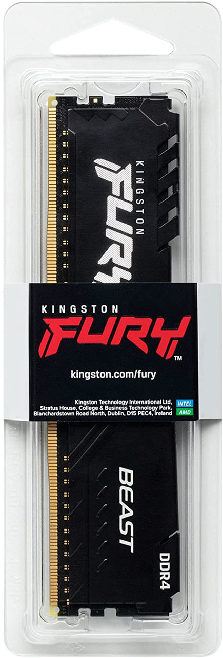 Kingston Fury Beast - 2 x 8 Go (16 Go) - DDR4 2666 MHz - CL16 - Mémoire  Kingston sur