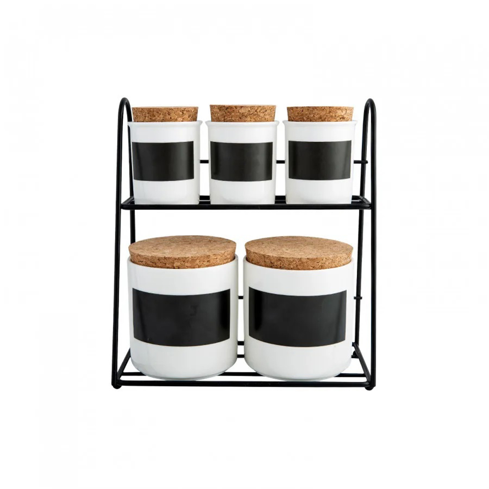 Karaca Black Tape Stand Spice Set | 153.03.06.1892 | AYOUB COMPUTERS ...