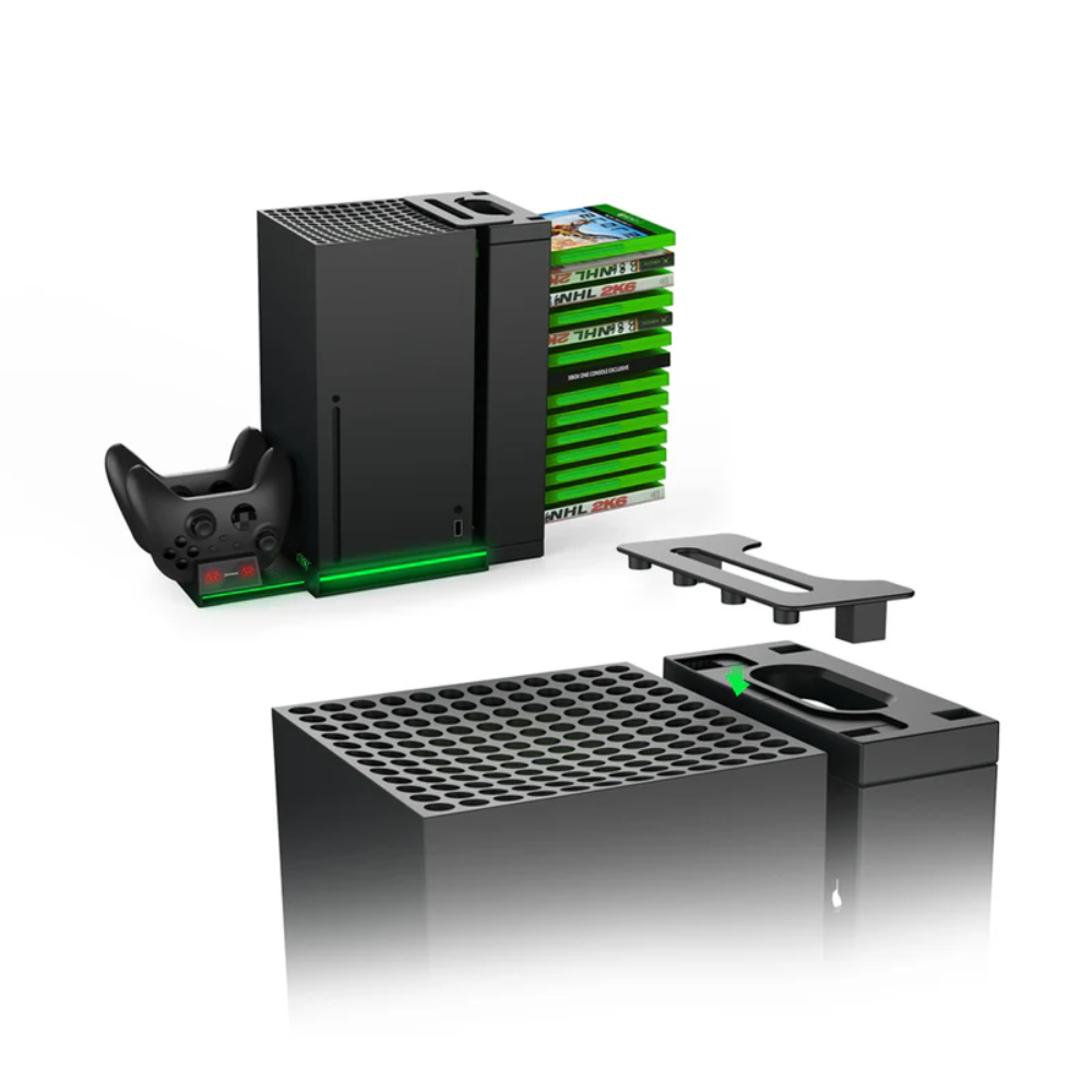 Dobe TYX-0667 Multifunctional Stand Dual Controller Charger Charging ...