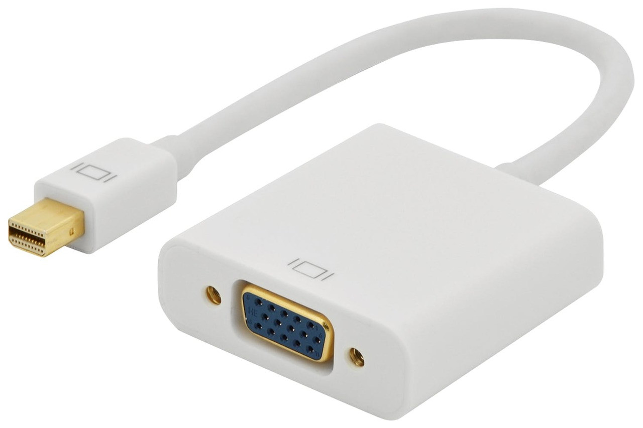 Converter Mini Display Port (Thunderbolt) to VGA Monitor Adapter