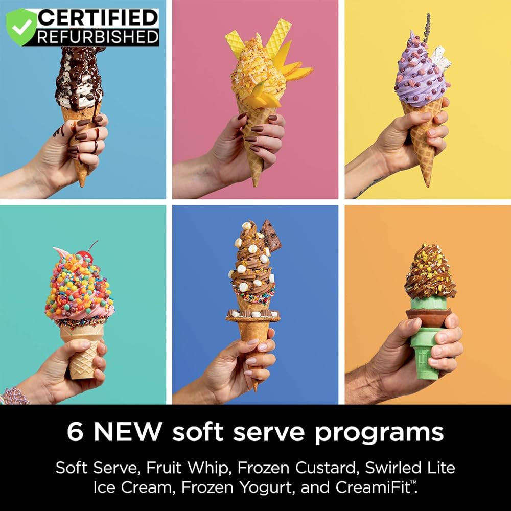 Ninja CREAMi Scoop & Swirl ice Cream Maker 13-in-1 Programs