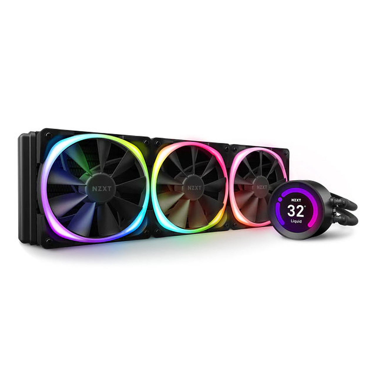 NZXT KRAKEN RGB 360 Black 【希望者のみラッピング無料】 - PC用ファン・クーラー