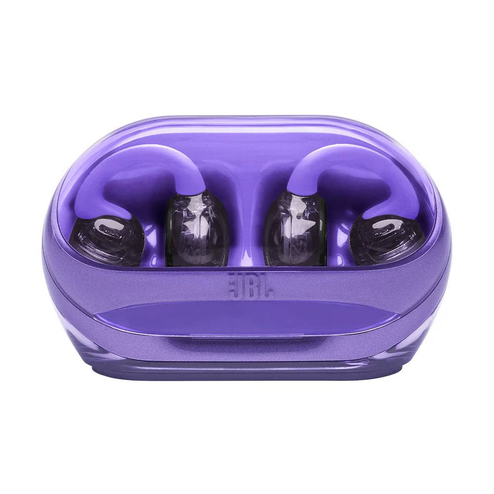 JBL Soundgear Clips Open-Ear Wireless Earbuds Purple